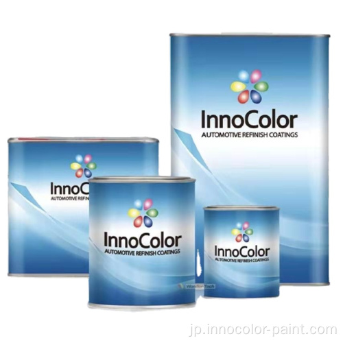 自動車塗料Innocolor Carは塗料システムを補修します